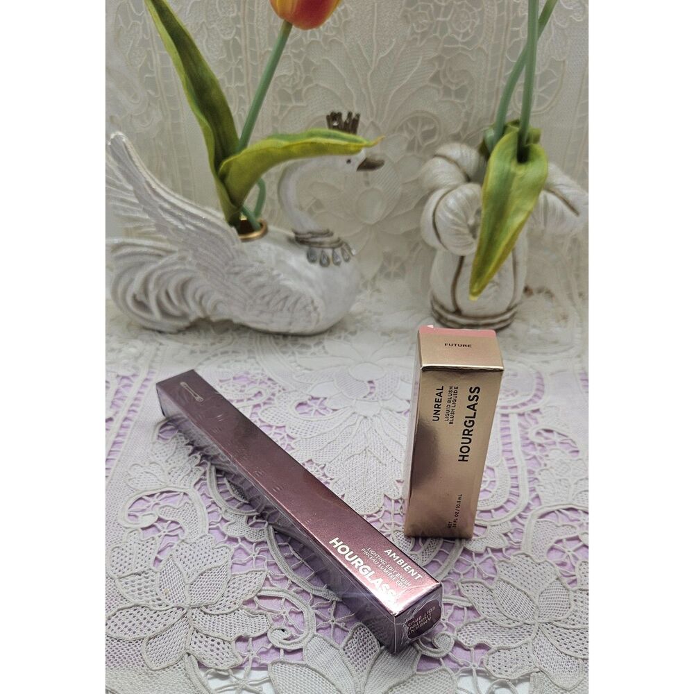 Hourglass Liquid Blush Vision & Ambient LIght Edit Brush Set NIB